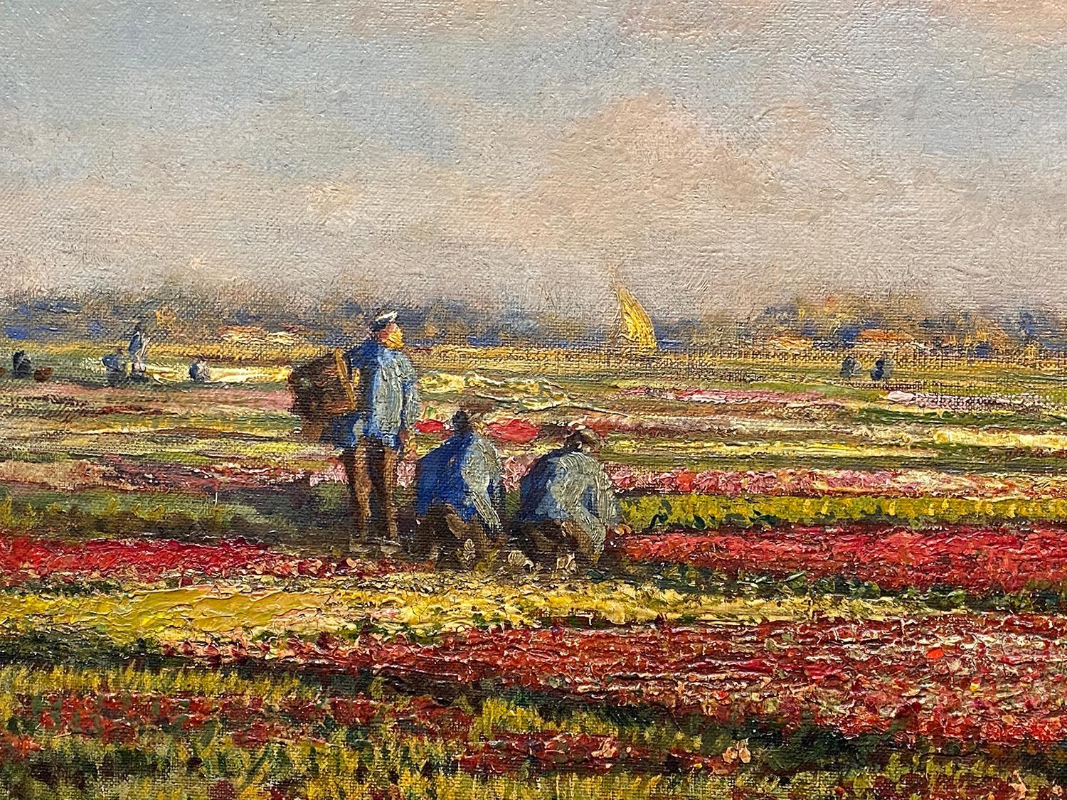 Rare to find this subject matter in turn of the century paintings!
By 1895, Herrman had honed his artistic skills in Paris under the renowned academic painter William Bourguereau. That same year, he settled in Munich, which became his base for