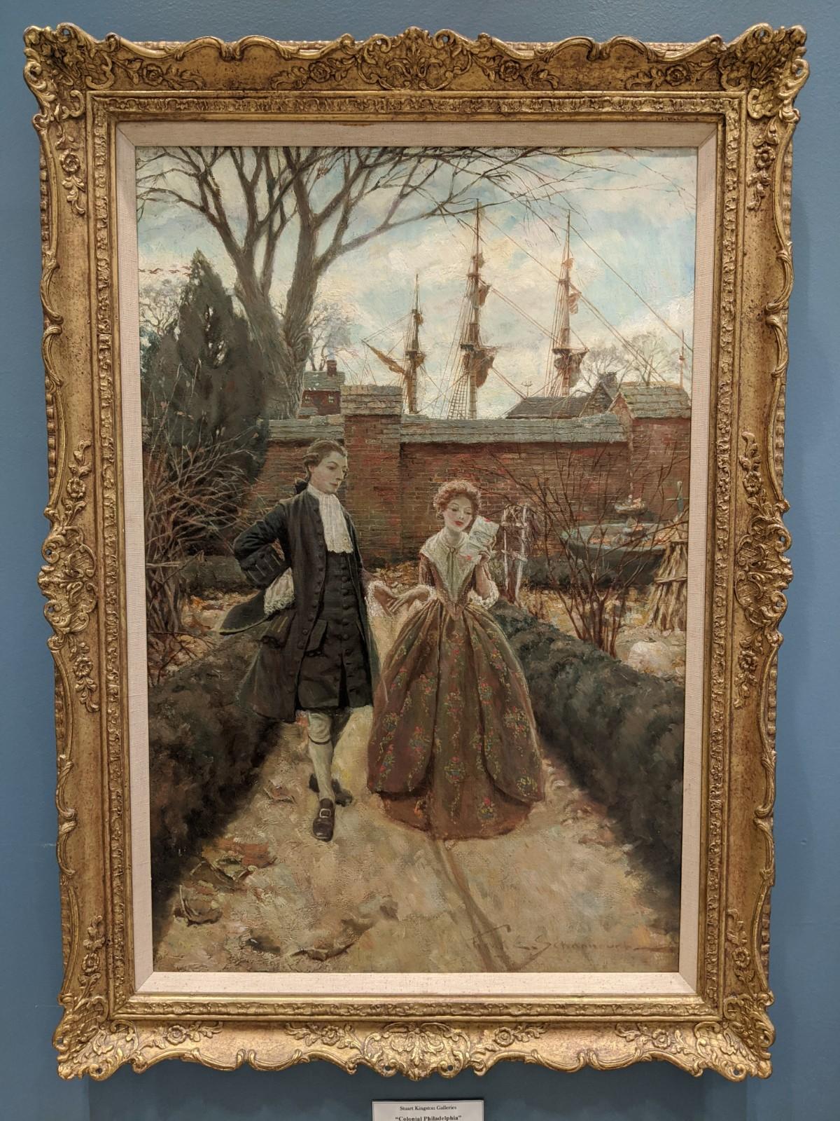 Colonial Philadelphia (Colonial Couple) For Sale 1