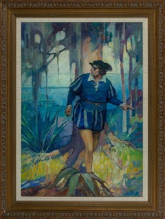 The Scarlet Cockerel interior book illustration