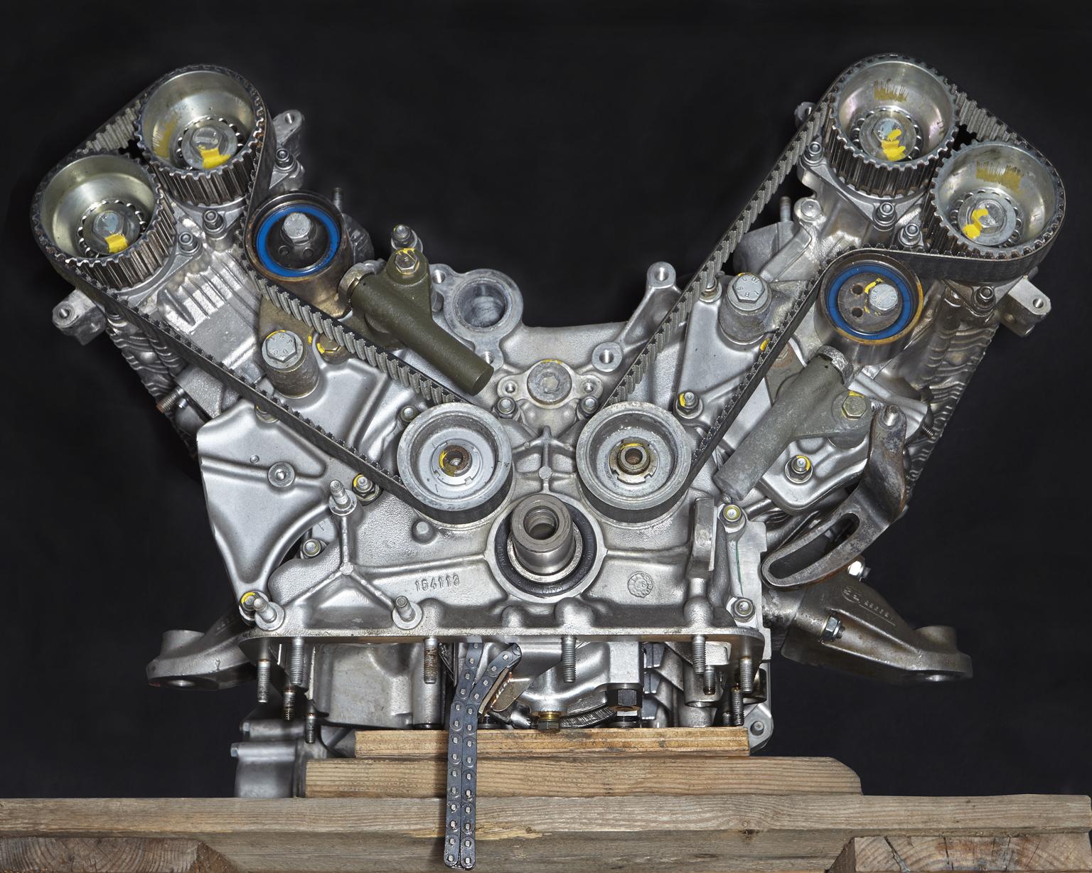 Automobili IV - large format photograph of iconic Ferrari Maranello V12 engine