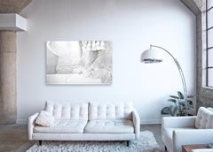 Barocco Romano II - large format photograph of Baroque marble sculpture textiles