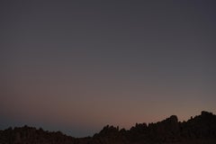 California Dusk - large scale photograph of iconic desert landscape sunset