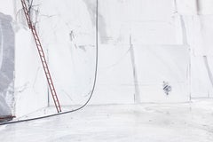 Carrara Icone - fotografia incorniciata di grande formato dell'iconica cava di marmo italiana