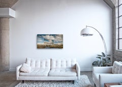 Close Up - large format photograph of conceptual billboard sign in landscape