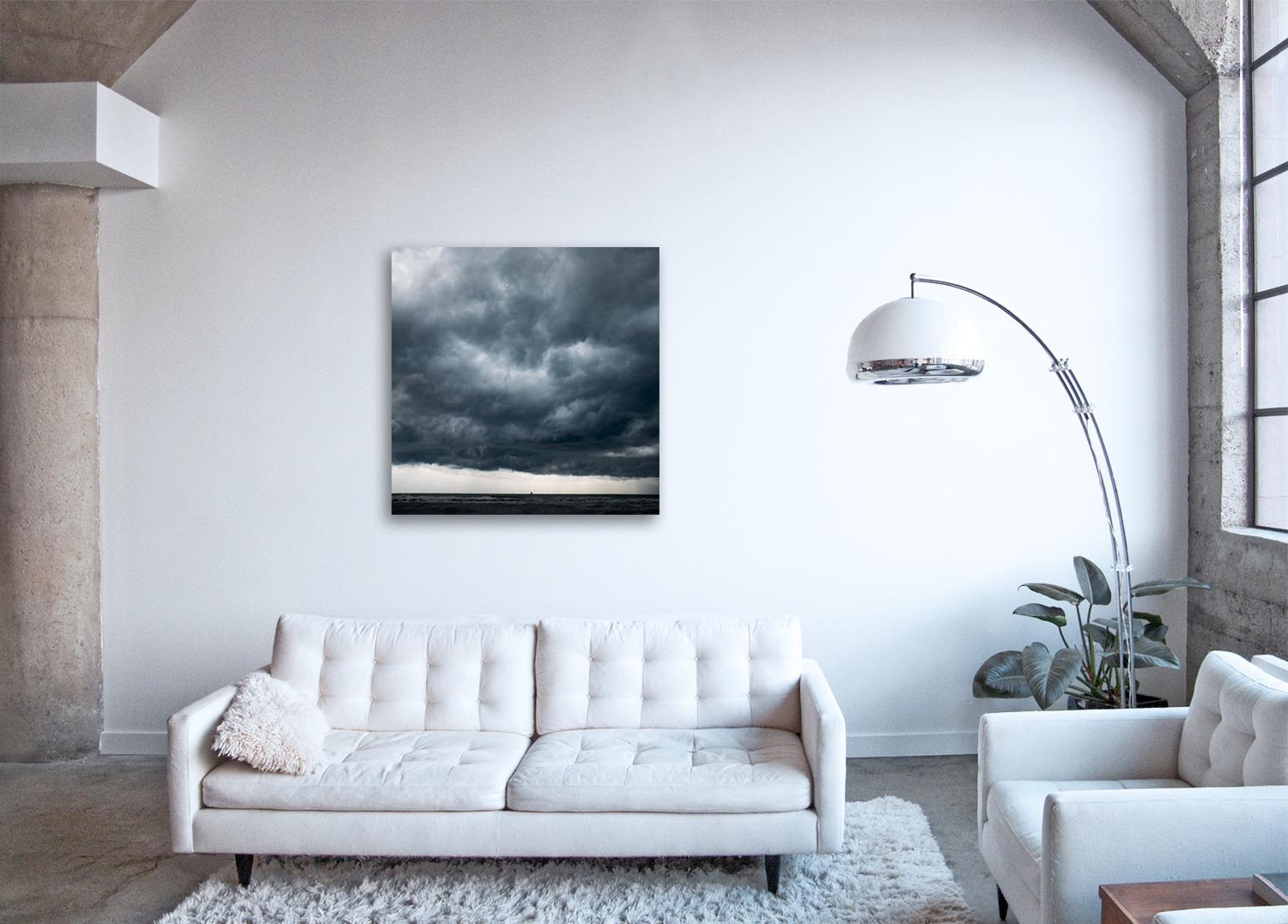 Cloud Study ll - large format photograph of dramatic cloudscape sky - Contemporary Print by Frank Schott
