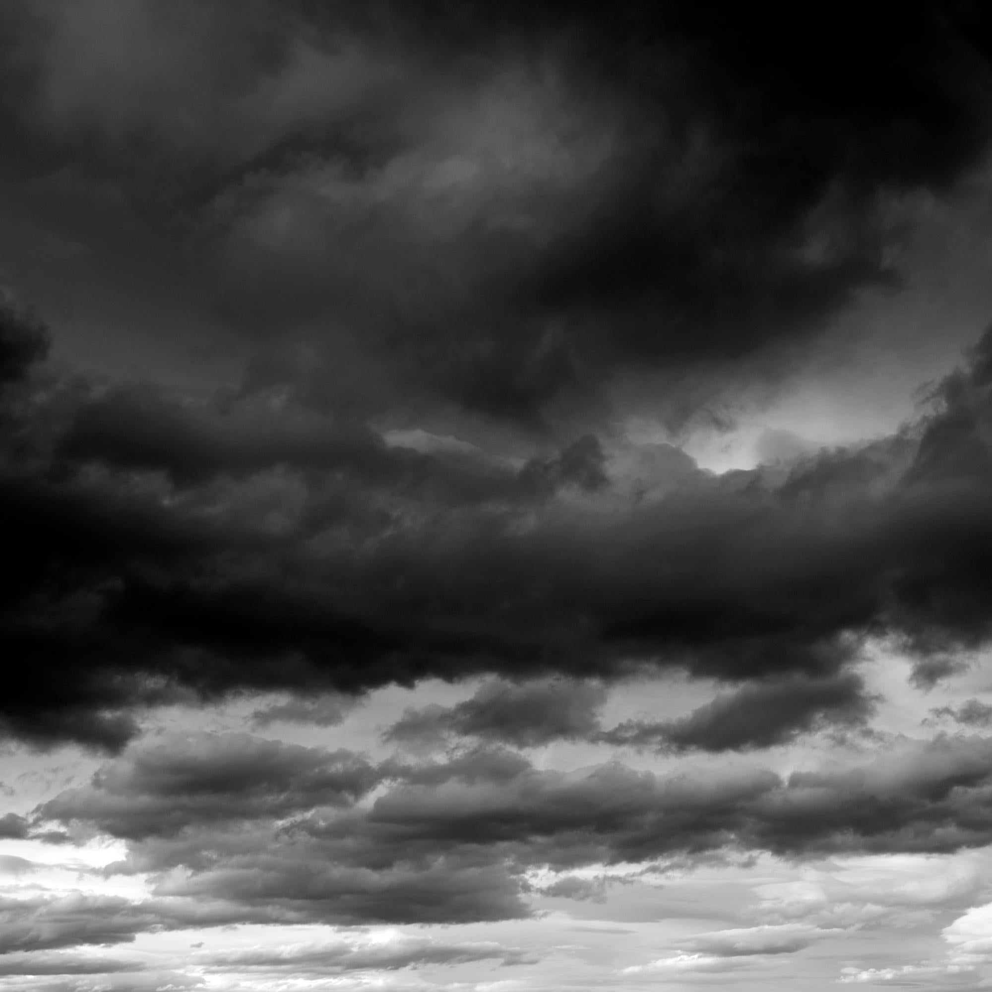 Cloud Study III - large format photograph of dramatic cloudscape sky
