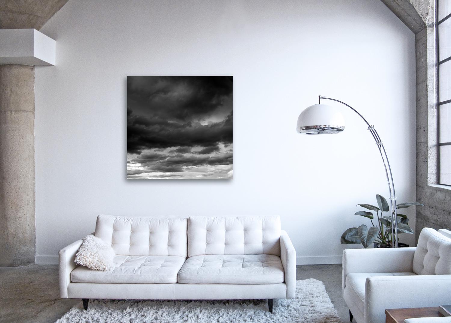 Cloud Study III - large format photograph of dramatic cloudscape sky - Print by Frank Schott