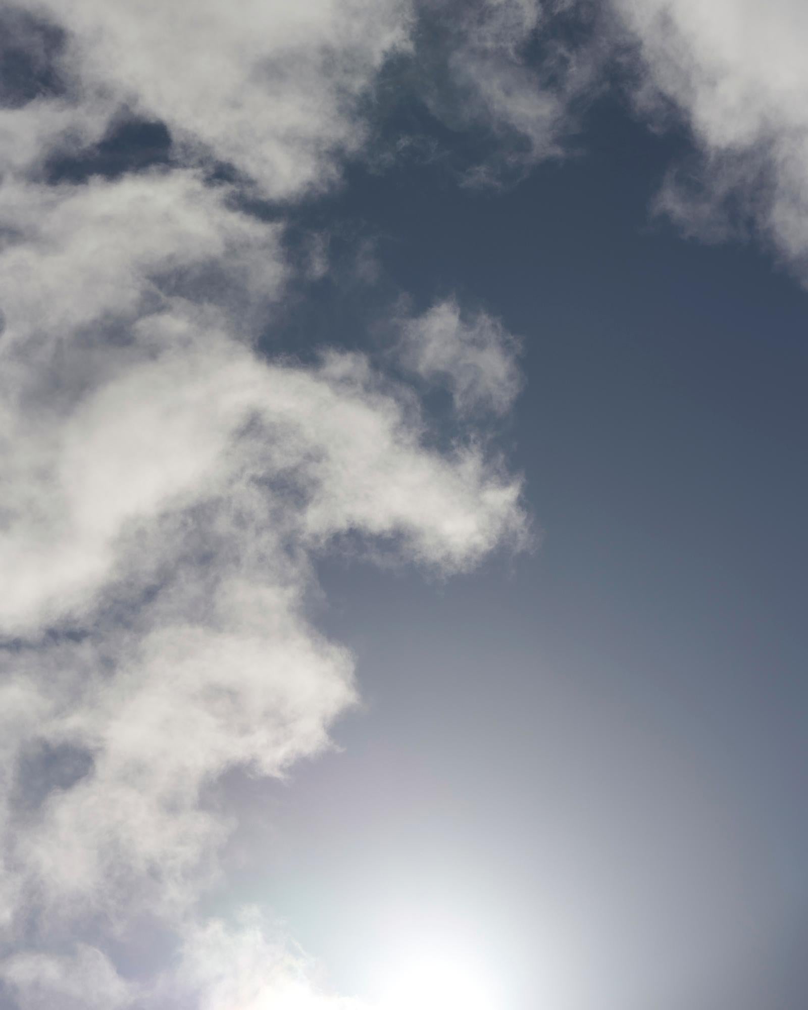 Cloud Study V - large scale photograph of dramatic cloudscapes in summer sky - Photograph by Frank Schott