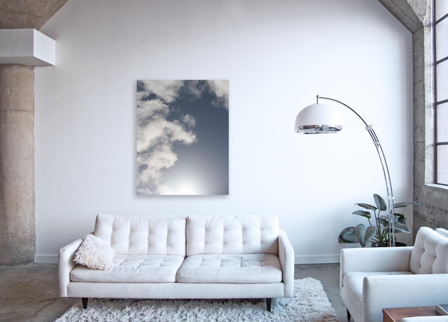 Étude V - photographie à grande échelle de paysages nuages spectaculaires dans le ciel d'été - Contemporain Photograph par Frank Schott