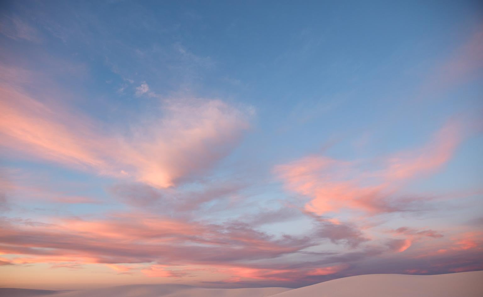 Cloud Study VI - large scale photograph of dramatic momochromatic cloudscape sky For Sale 1