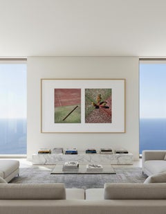 found object A and B - large format photograph of conceptual iconic object