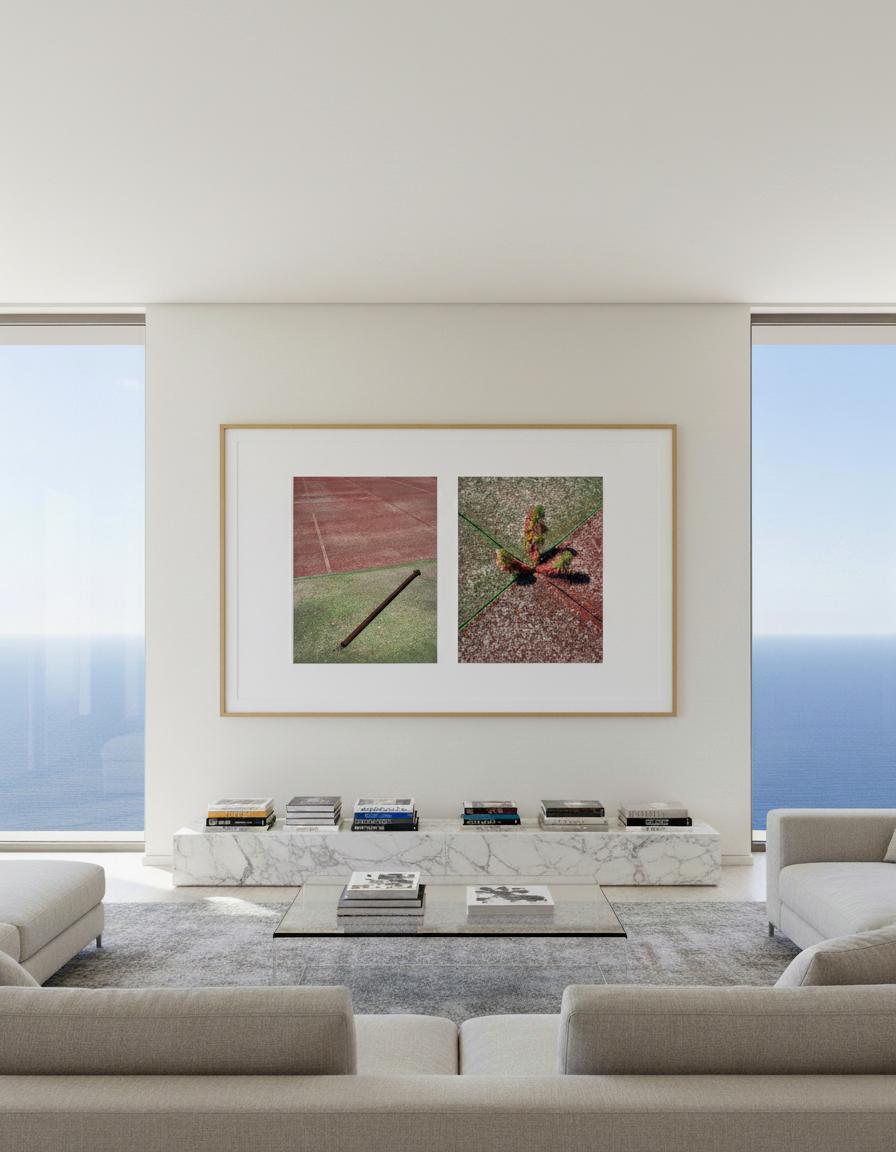 Found Object A - osservazione in grande formato di vignette urbane astratte a colori in vendita 5