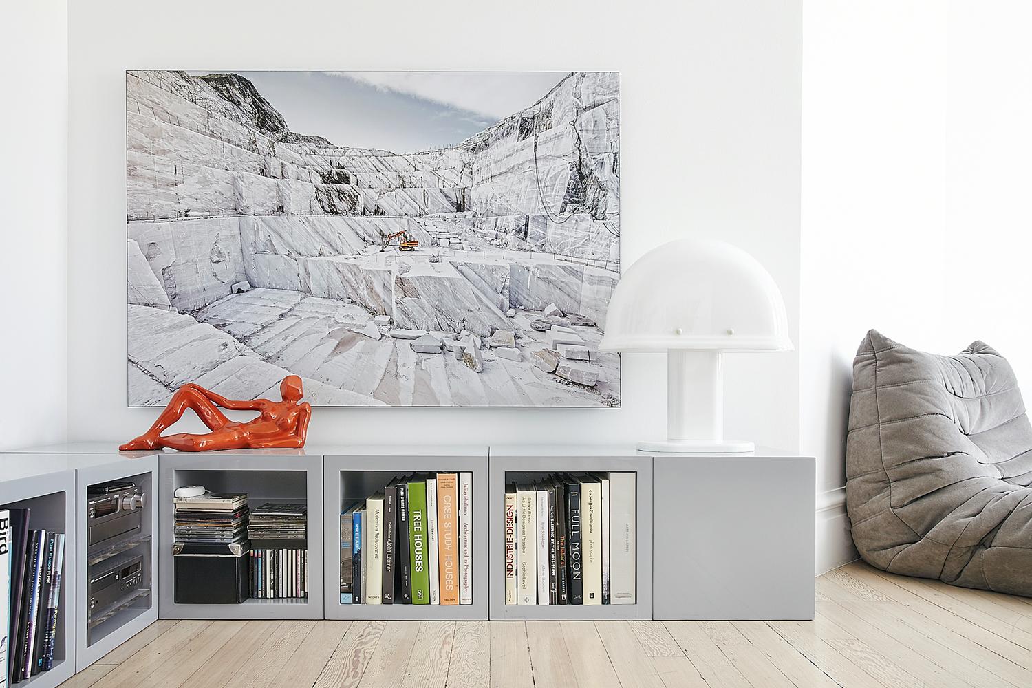Marmo di Carrara - large format photograph of iconic Italian marble quarry For Sale 2