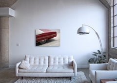 Marshall - fotografía de gran formato del emblemático automóvil Cadillac rojo cereza