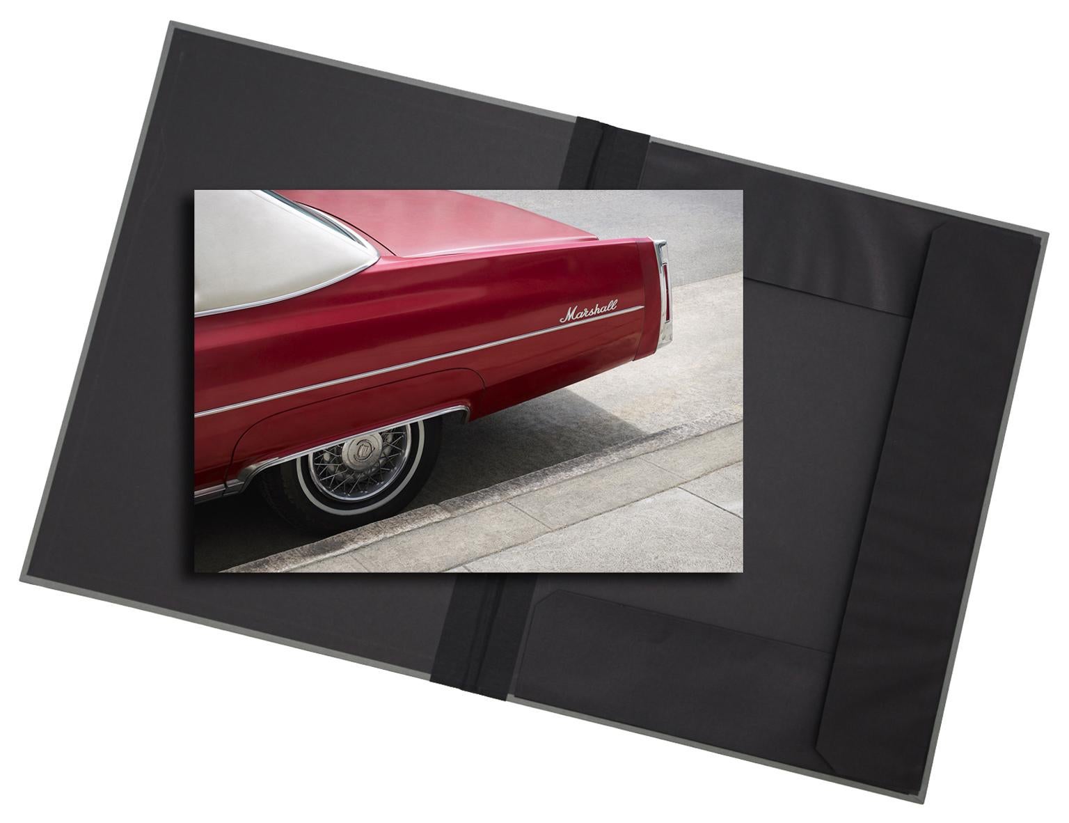 Marshall - original photograph in classic archival artwork portfolio gift binder - Contemporary Print by Frank Schott