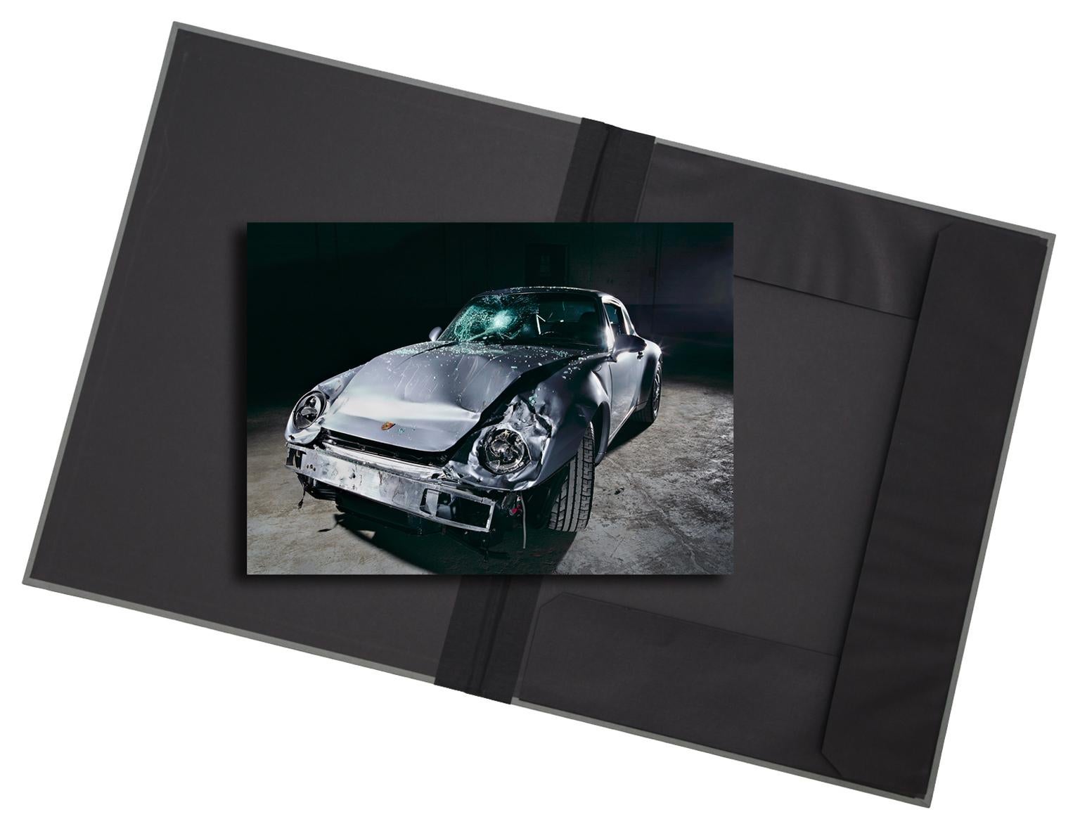 Frank Schott Color Photograph - Porsche (9-1-1) - photograph in classic archival artwork portfolio gift binder