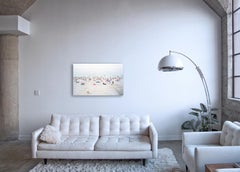 Nizza - photographie grand format d'une scène de plage d'été dans le sud de la France