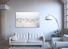 Nizza - large format photograph of summer beach observation in South of France