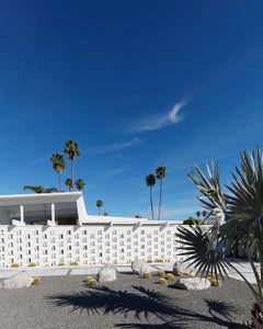 Palm Springs ( White ) - a study of iconic mid century desert architecture