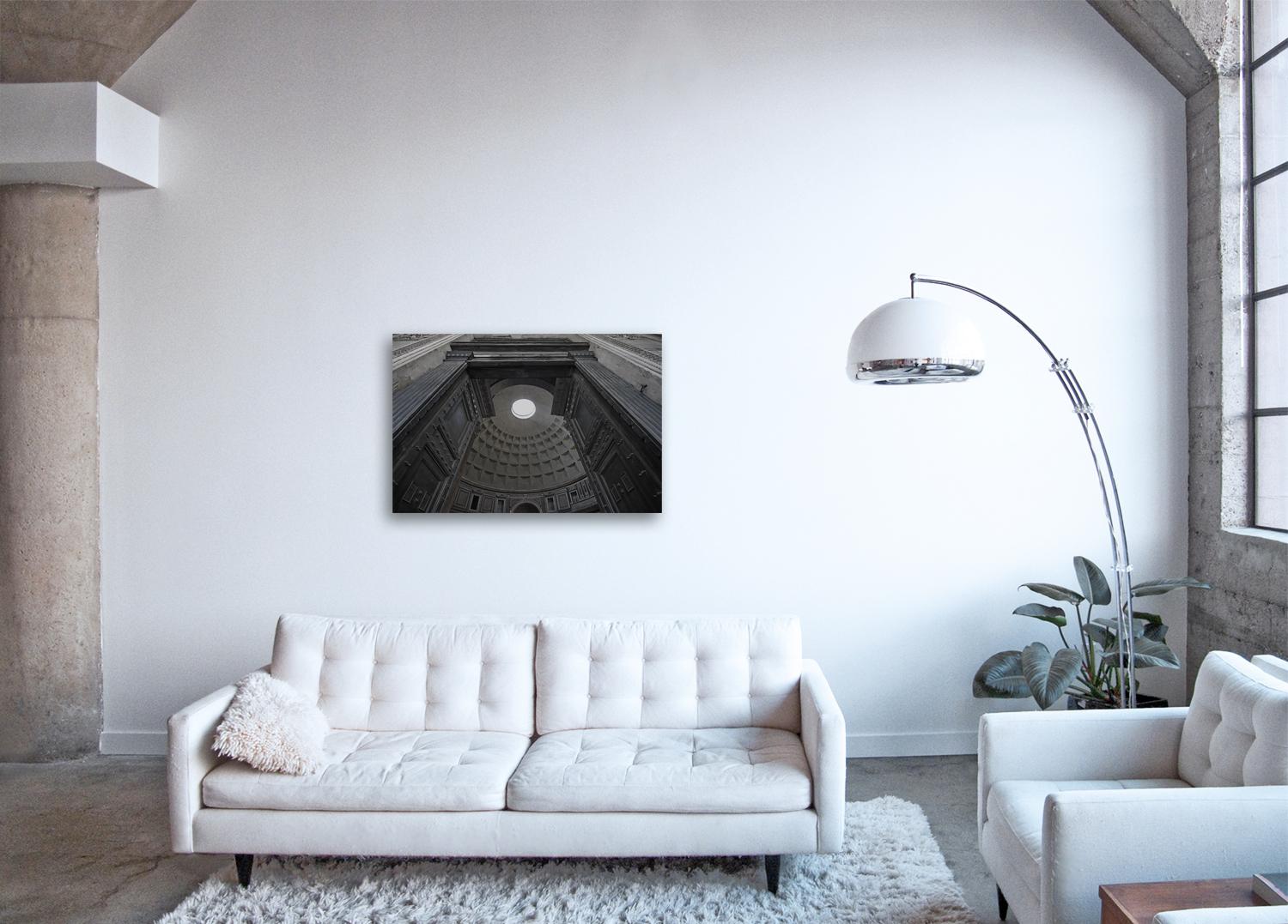 Pantheon ( Rom)  - Großformatige Fotografie ikonischer architektonischer Elemente – Print von Frank Schott