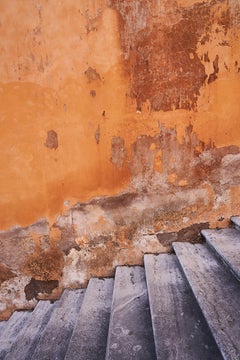 Rome (Campidoglio) -  large scale photograph of urban textures and color palette