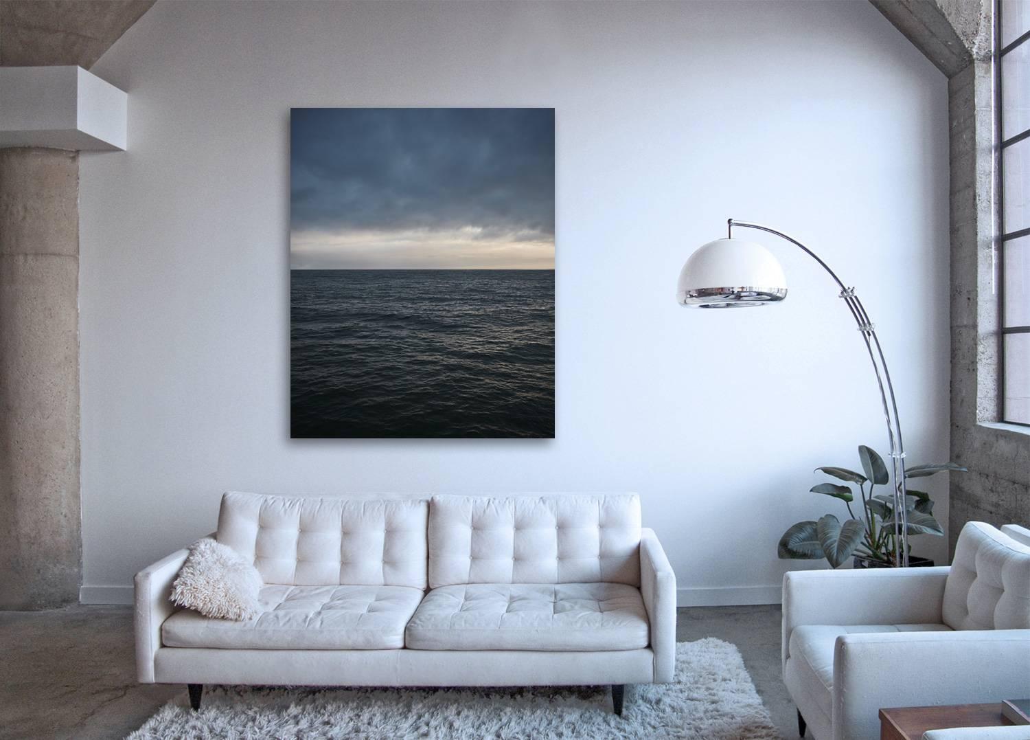 Seascape IV (Homage to Mark Rothko) - photographie abstraite grand format encadrée - Contemporain Photograph par Frank Schott