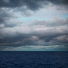 Used Seascape IX  - large format photograph of blue water surface