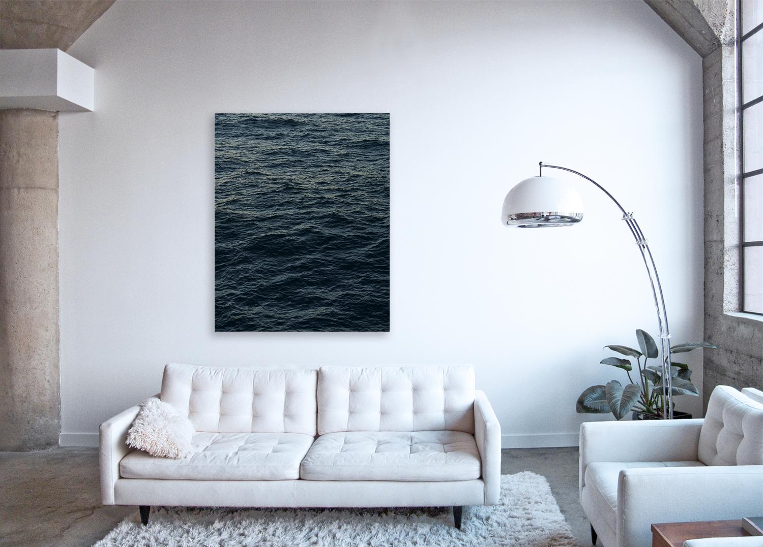 Seascape XVII - photographie grand format d'une surface océanique envoûtante - Contemporain Photograph par Frank Schott
