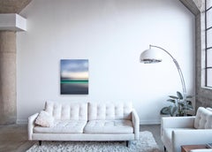 Soft Horizon - abstract reflections of luminous surfaces and gradient colors