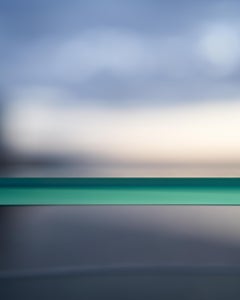 Soft Horizon - abstract reflections of luminous surfaces and gradient colors