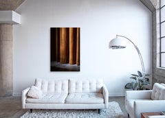 Untitled (Amber) - large scale photographic details of baroque Italian palazzo