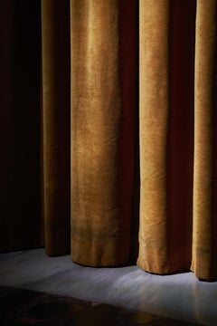 Untitled (Amber) - large scale photographic details of baroque Italian palazzo