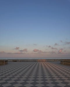 Mare (Mascagni) - photographie à grande échelle du ciel italien abstrait en mer