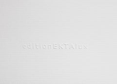 Topiary VI - large format photograph of ornamental shaped urban trees