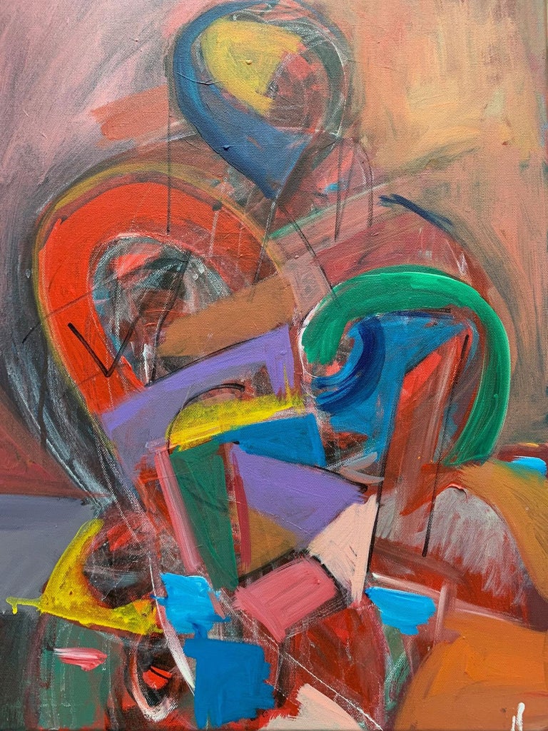 Frank Shifreen
Still Life
2021
18 x 24 inches 
Acrylic on Canvas
Signed, titled and dated on verso

These new works start from polar opposite impulses which juxtapose the purity and beauty of platonic forms opposed to impulsive muscular