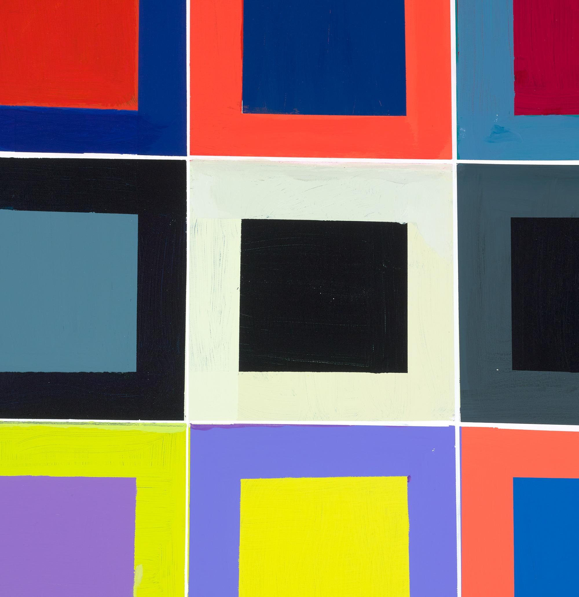 Abstract with Squares by Frank Sinatra For Sale 2