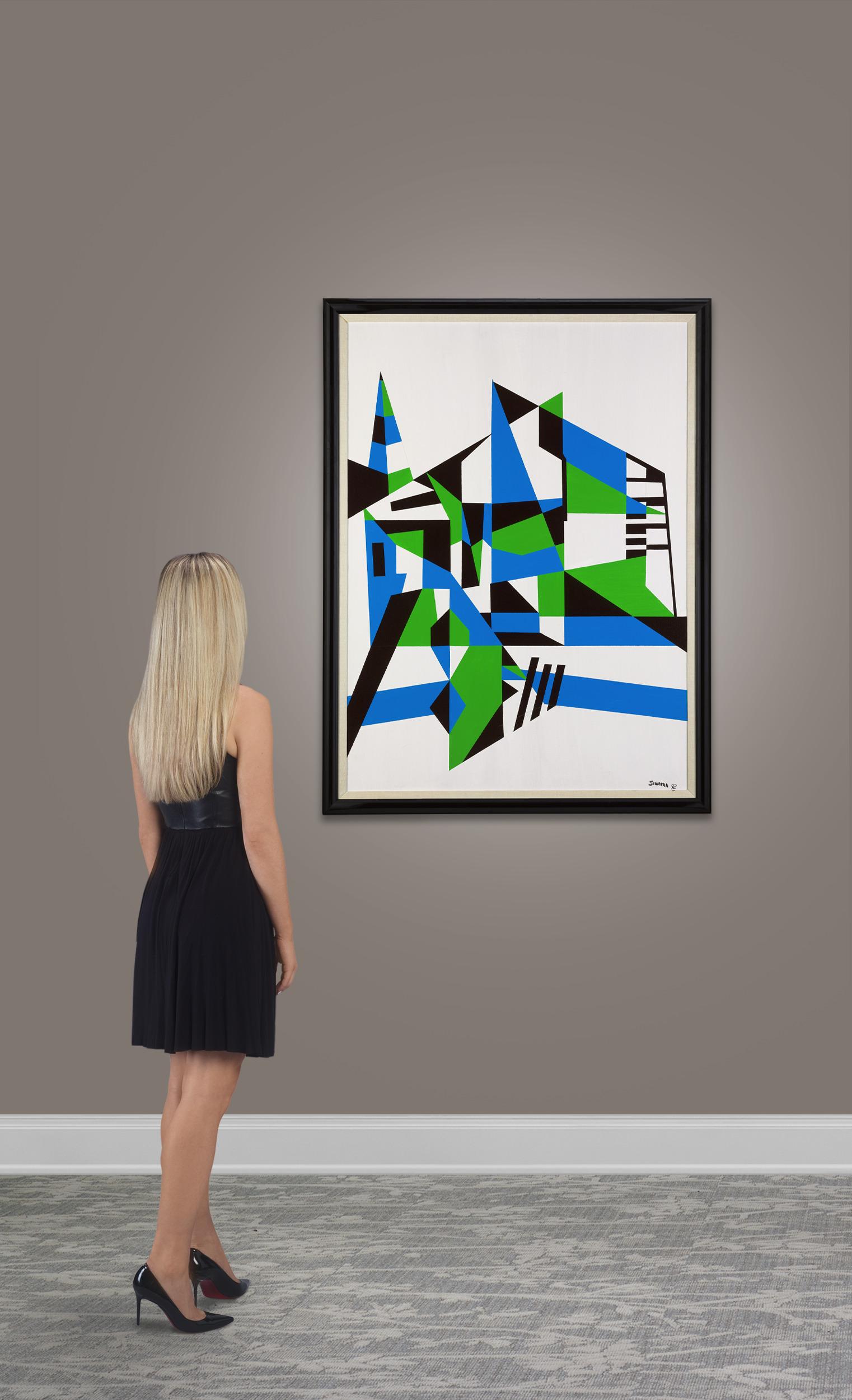 Shapes in Green, Blue, and Black by Frank Sinatra 4