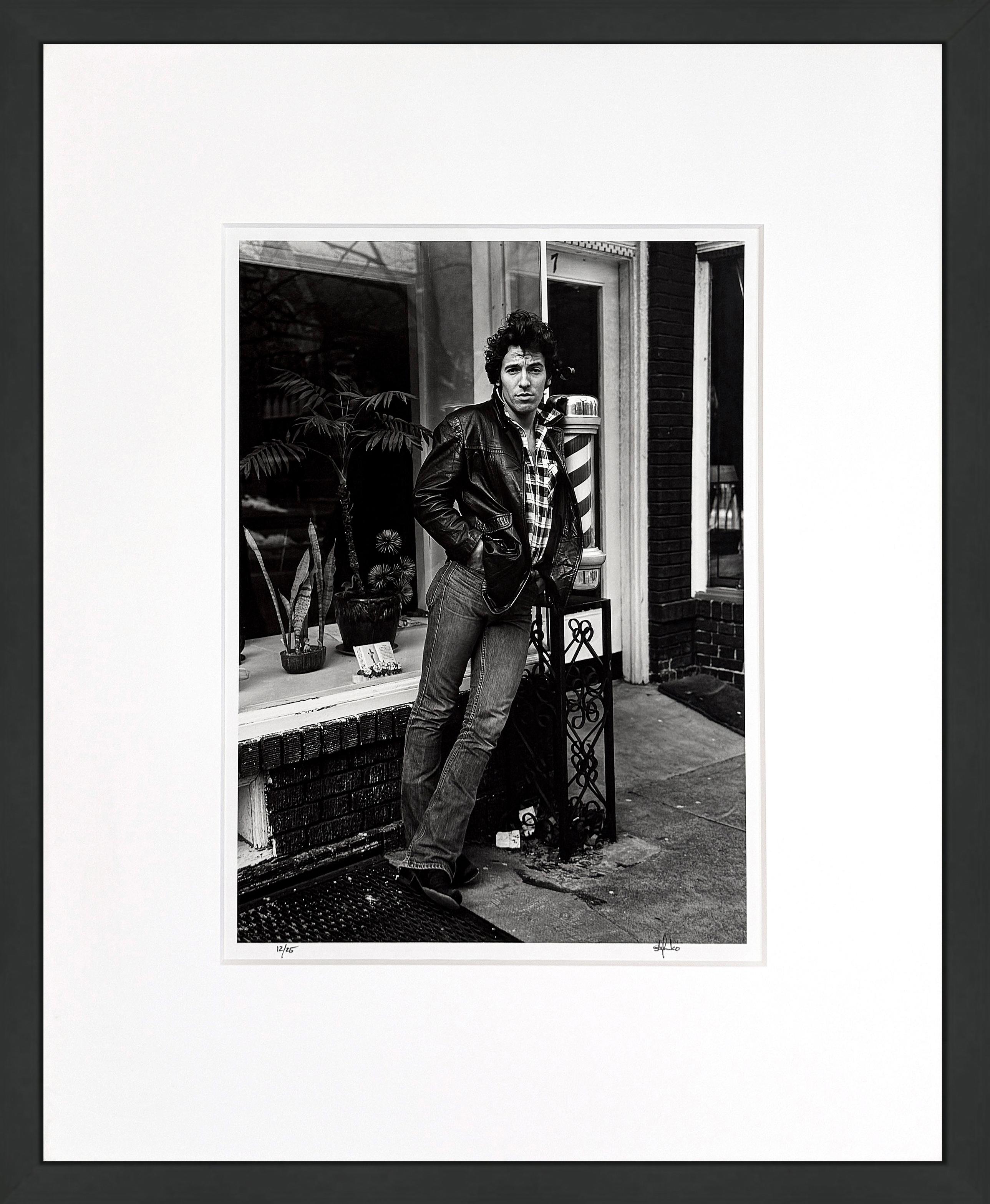 Bruce Springsteen, Frank's Barbershop (1978), impression signée à la main