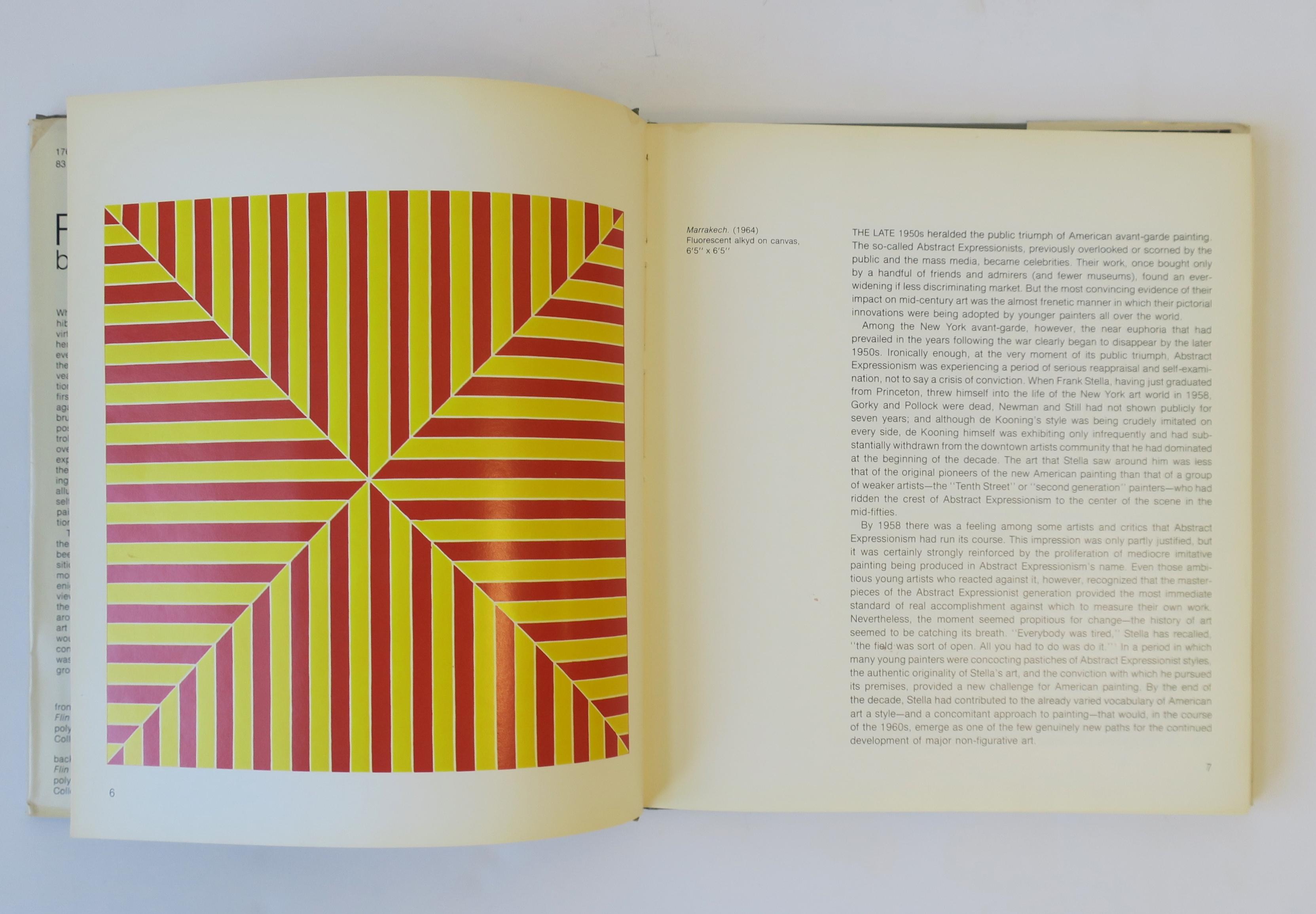 Late 20th Century Frank Stella Abstract Artist Metropolitan Museum of Art Book, 1970, New York For Sale