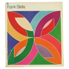 Frank Stella artista astratto Libro del Metropolitan Museum of Art, 1970, New York