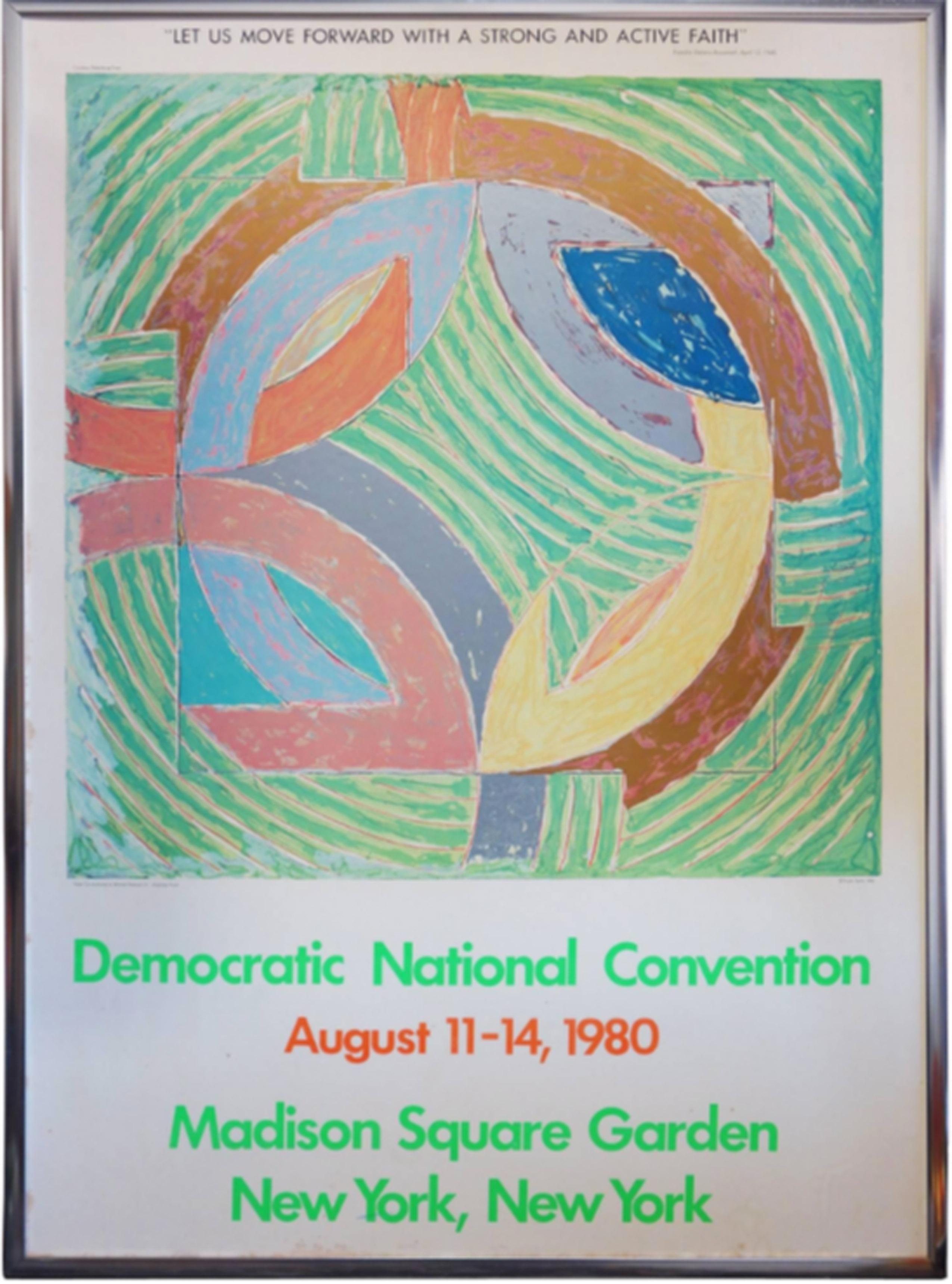 Modern Frank Stella (after), Democratic National Convention poster, 1980