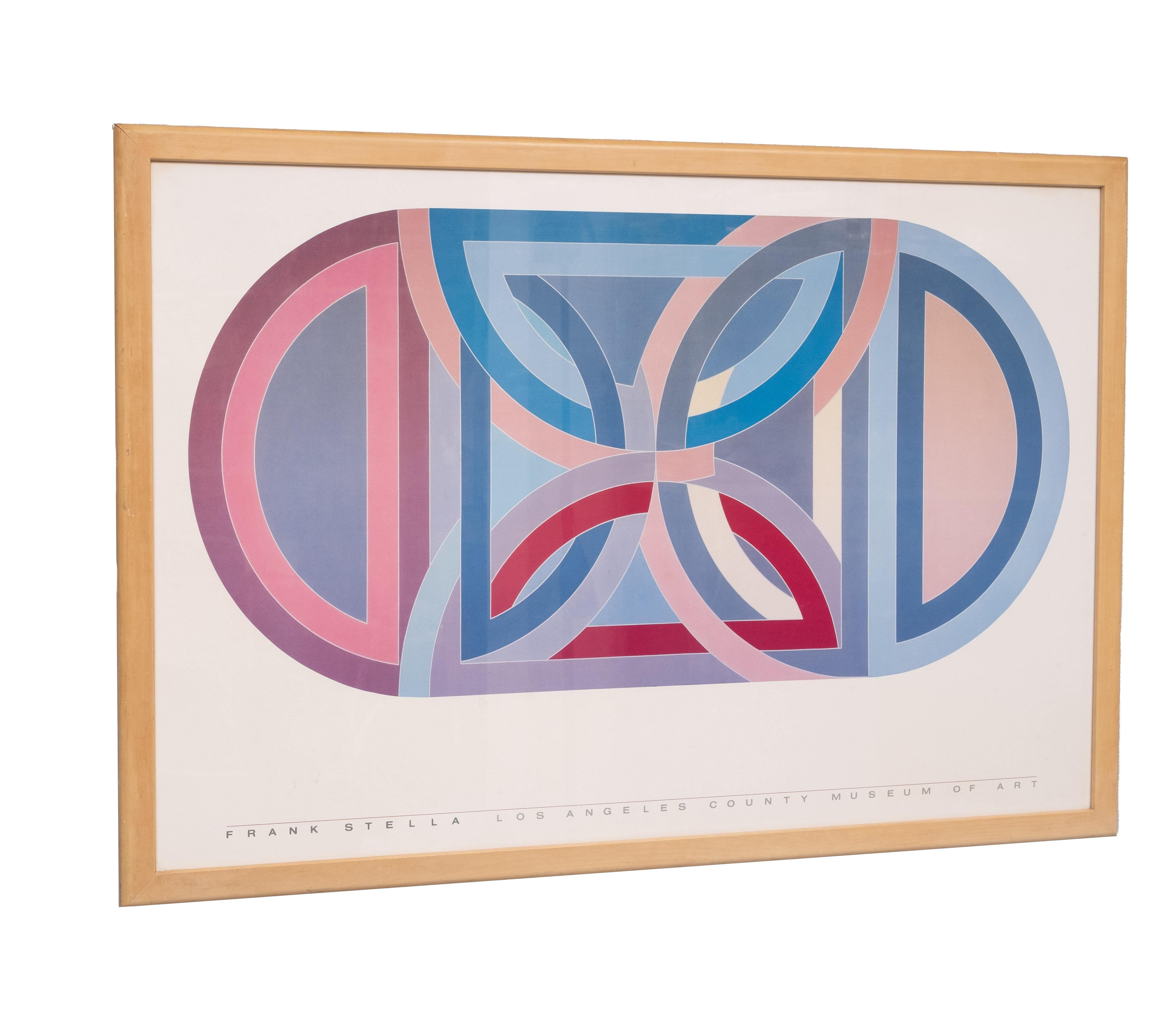 Frank Stella, Los Angeles County Museum of Art  1969, 1984 Bon état - En vente à Den Haag, NL