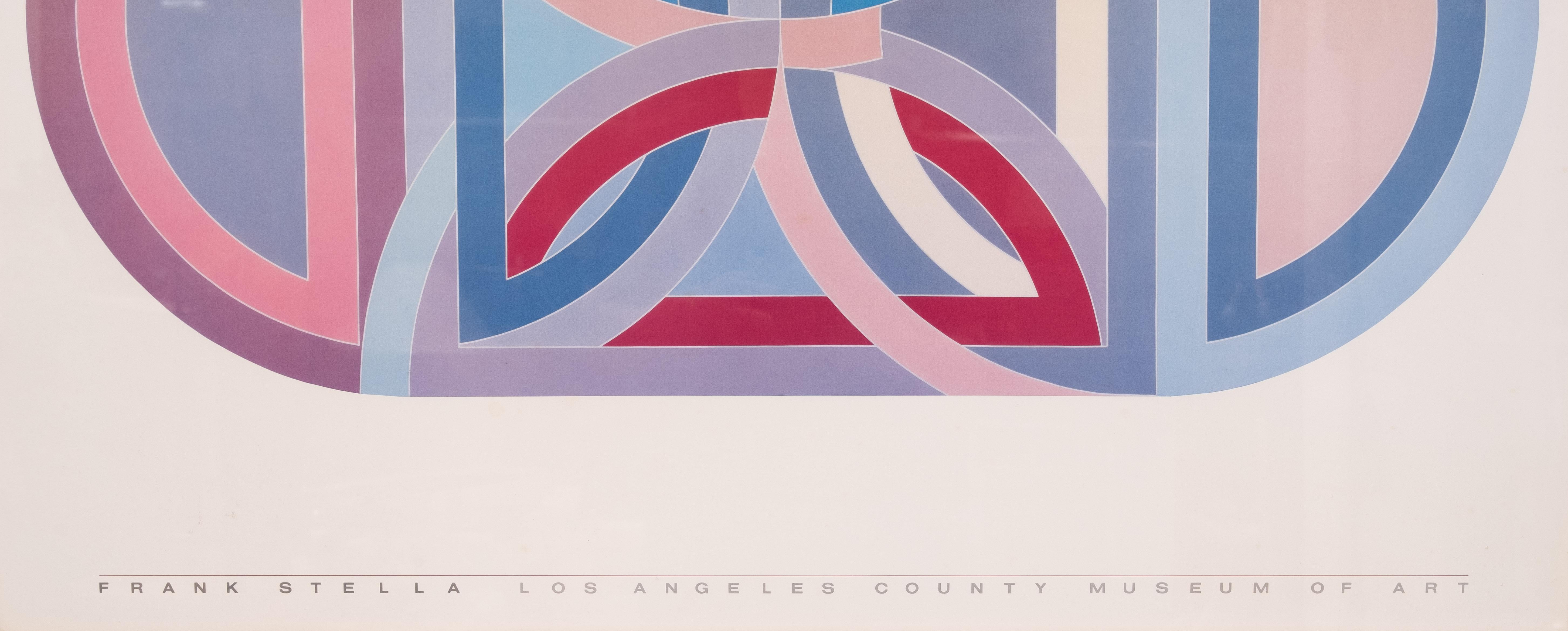Fin du 20e siècle Frank Stella, Los Angeles County Museum of Art  1969, 1984 en vente