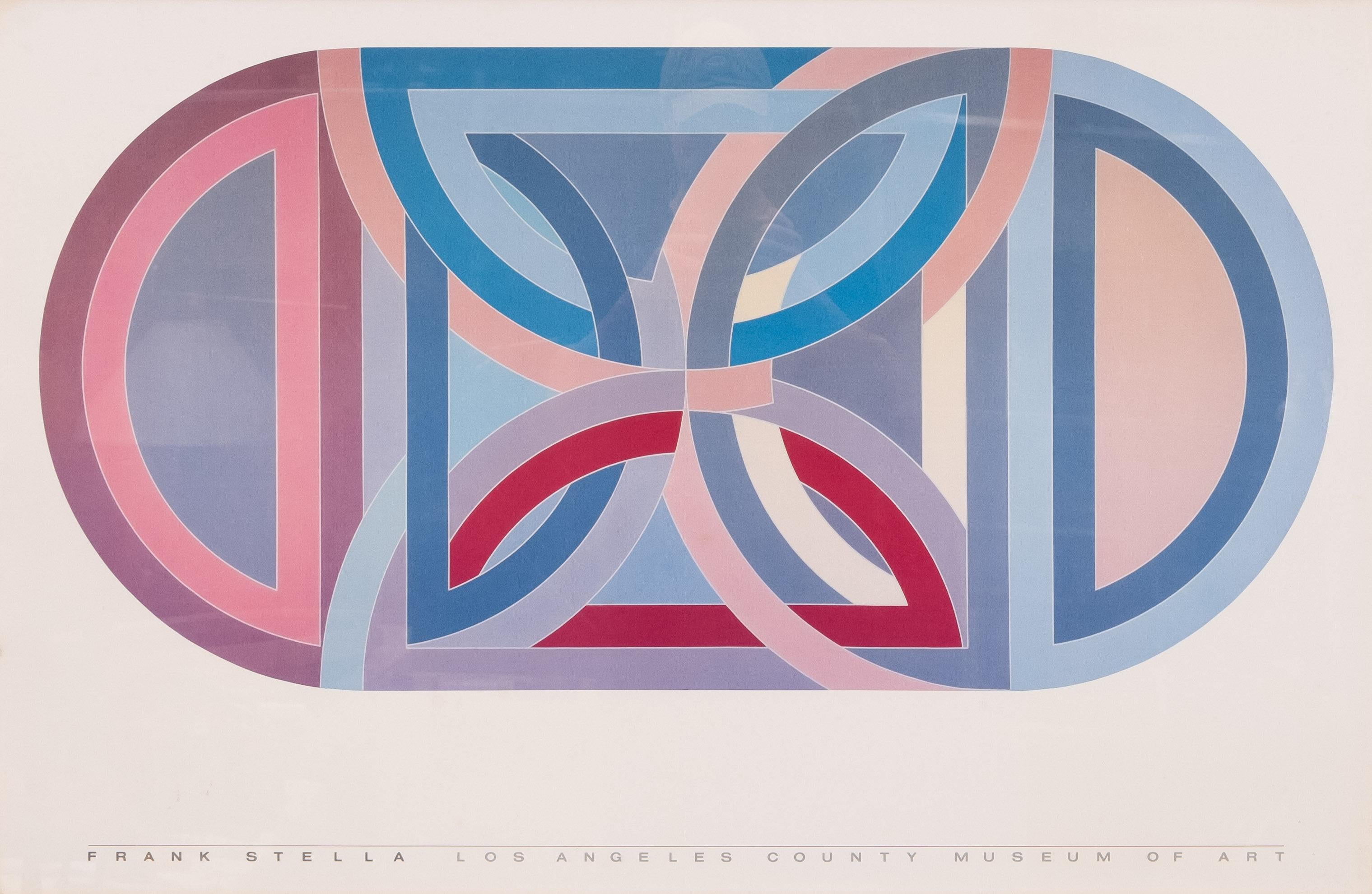 Papier Frank Stella, Los Angeles County Museum of Art  1969, 1984 en vente