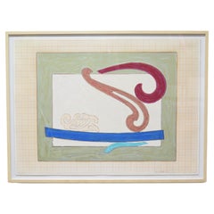 Vintage Frank Stella "Noguchi's Okinawa Woodpecker" Lithograph, 1977