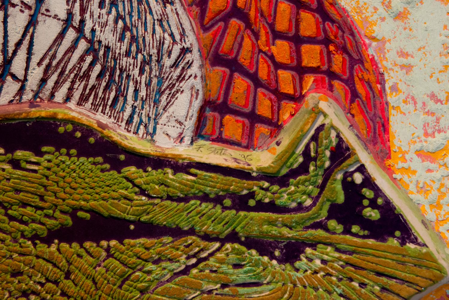 Atvatabar I - Painting di Frank Stella