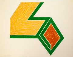 Frank Stella Effingham (from the Eccentric Polygons series) 74 Signed Lithograph