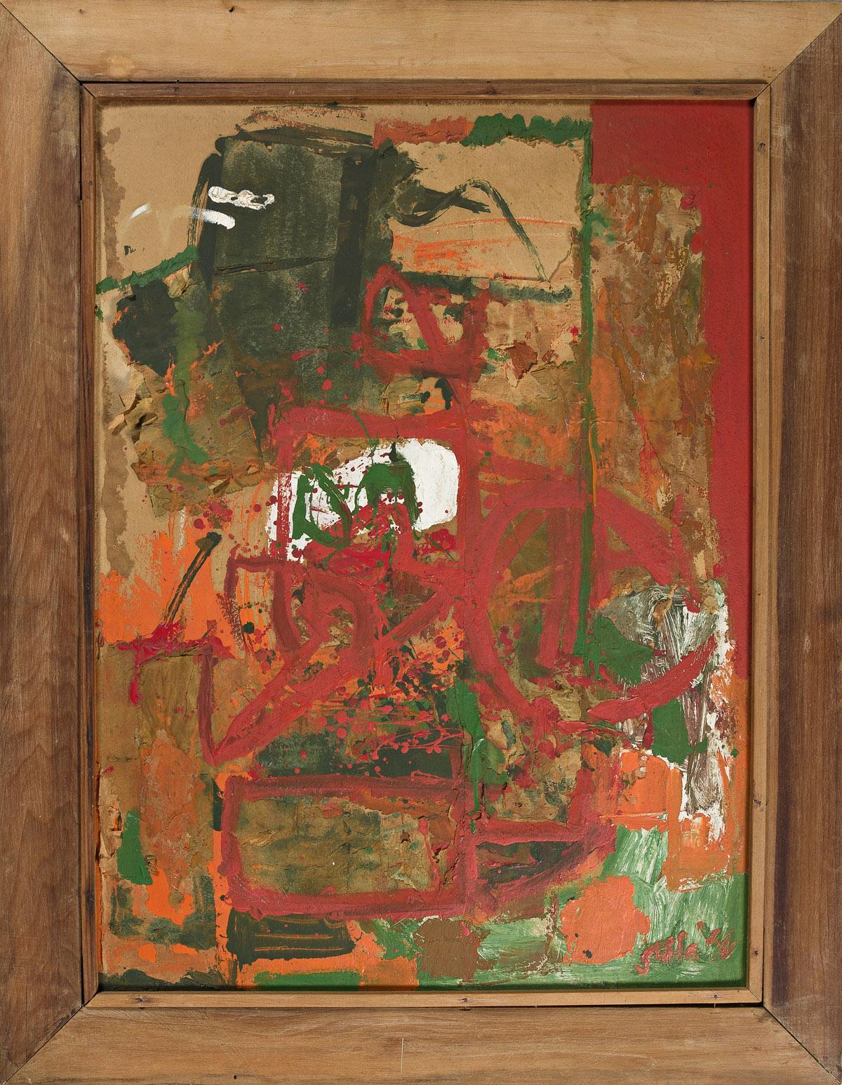 Unbenannt – Painting von Frank Stella