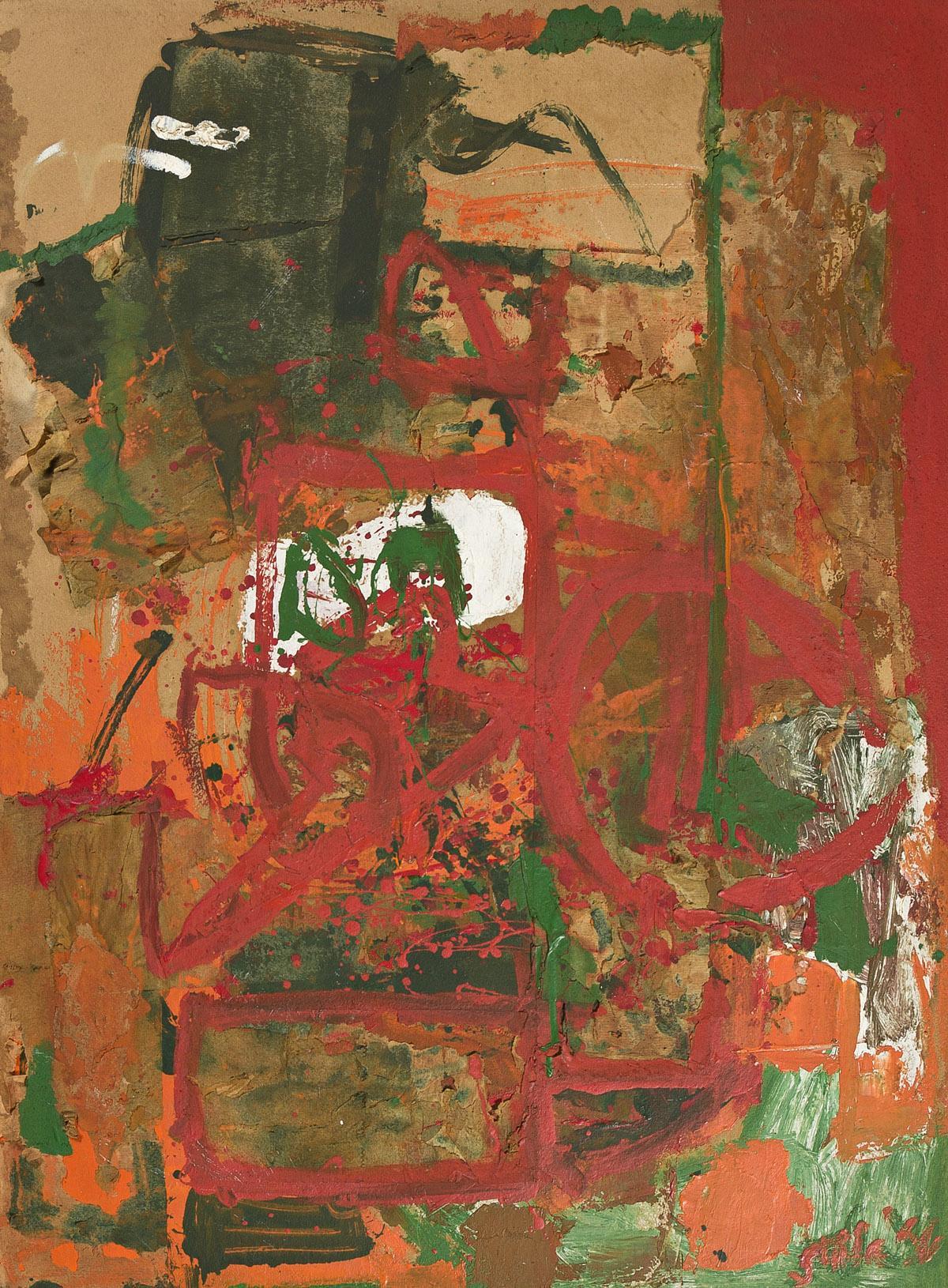 Frank Stella Abstract Painting – Unbenannt