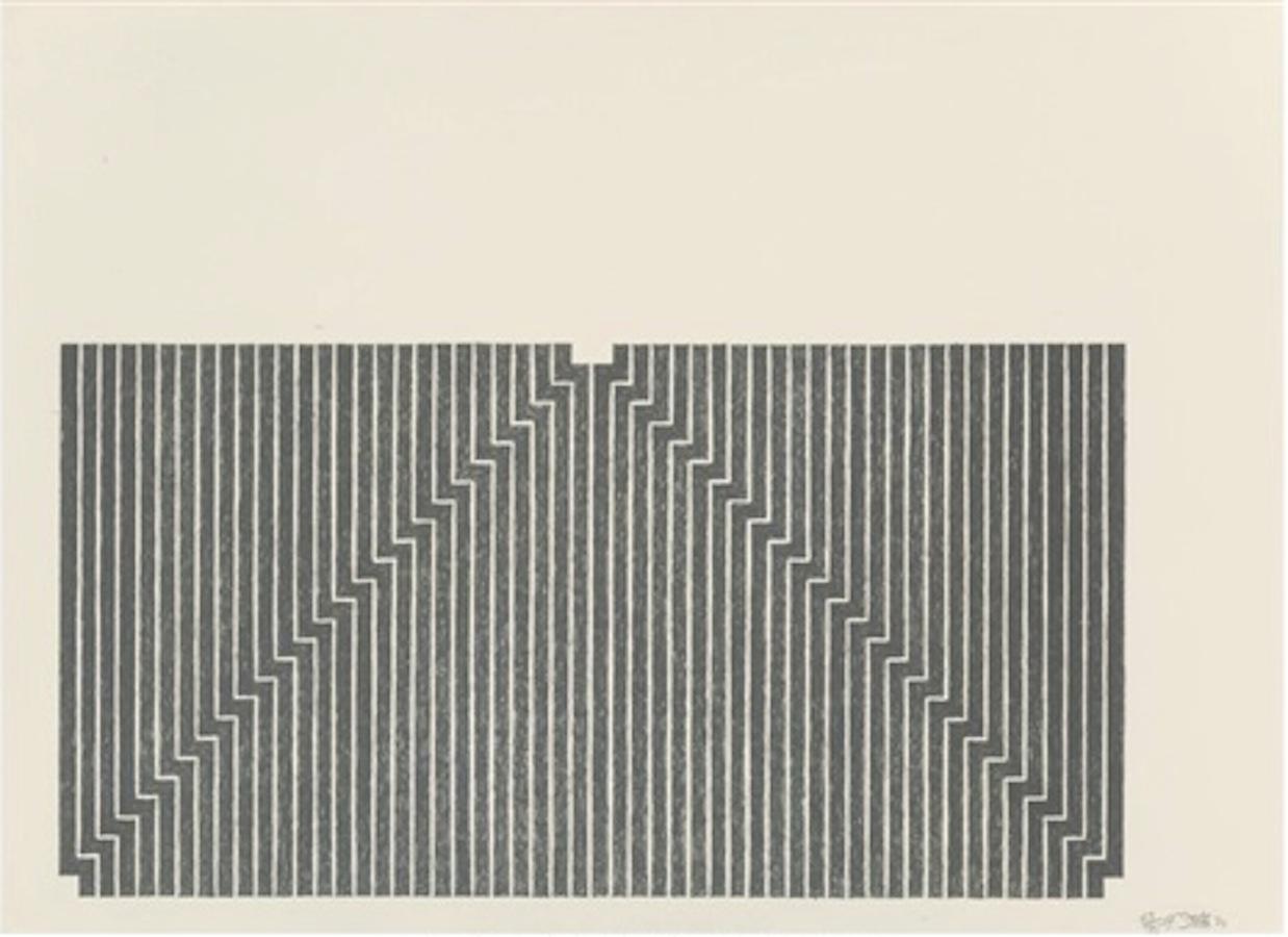 Aluminum Series - Union Pacific - Print by Frank Stella